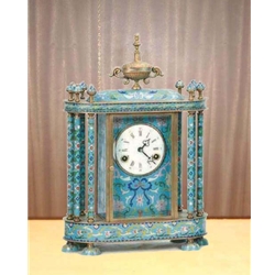 Cloisonne Clock K1263