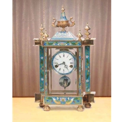 Cloisonne Clock K1286