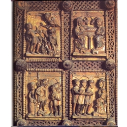 Romanesque Wood Carving