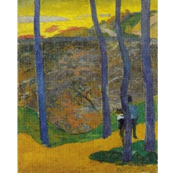 Blue Trees 1888 Paul Eugene-Henri Gauguin