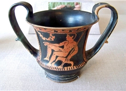 Red-Figure Kantharos (Wine Cup)