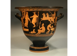 Bell Krater the Scene on the Krater is Based