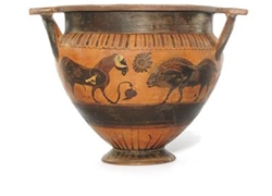 Column Krater Ram and Boar
