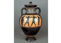 Panathenaic Amphora From The Tomb