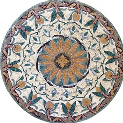 Marble Mosaic Medallion - MM017