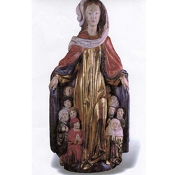 Madonna of Mercy, Michael Erhart 1480s